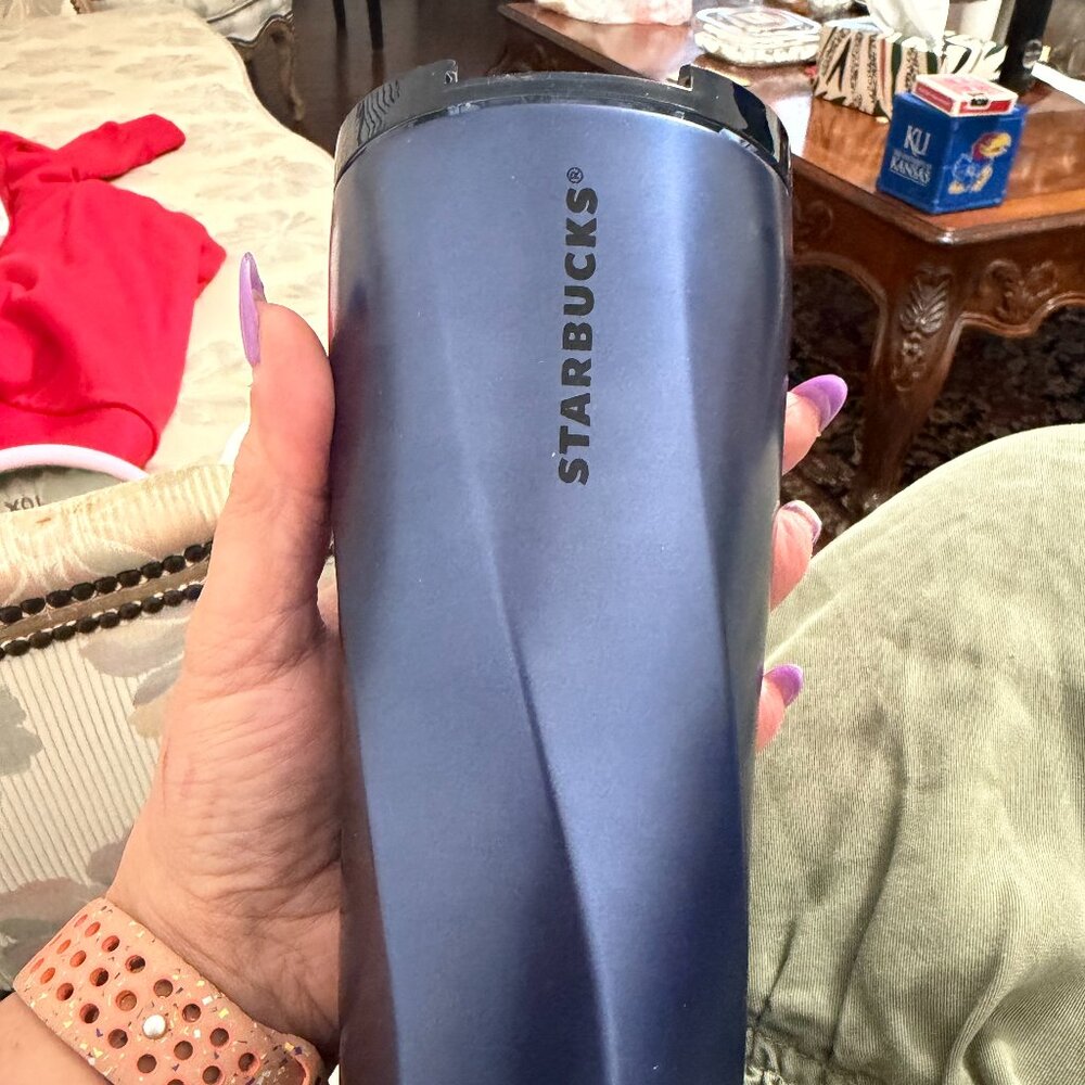 Starbucks Navy Blue Tumbler